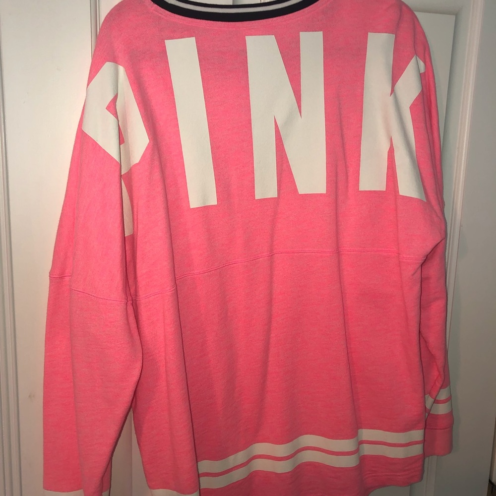 Victoria’s Secret Pink Varsity Crew Neck